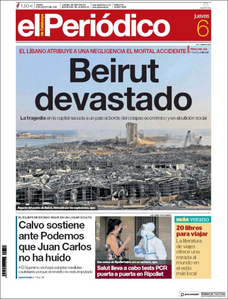 Portada El Periodico