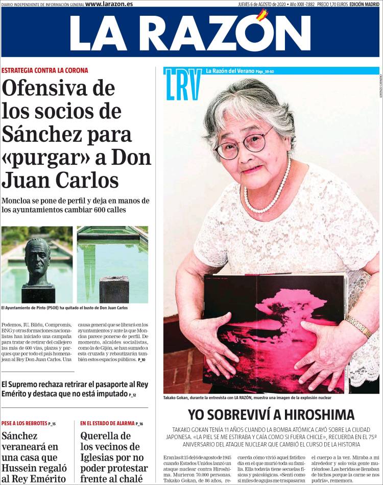 Portada La Razon