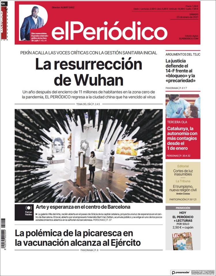 Portada El Periodico