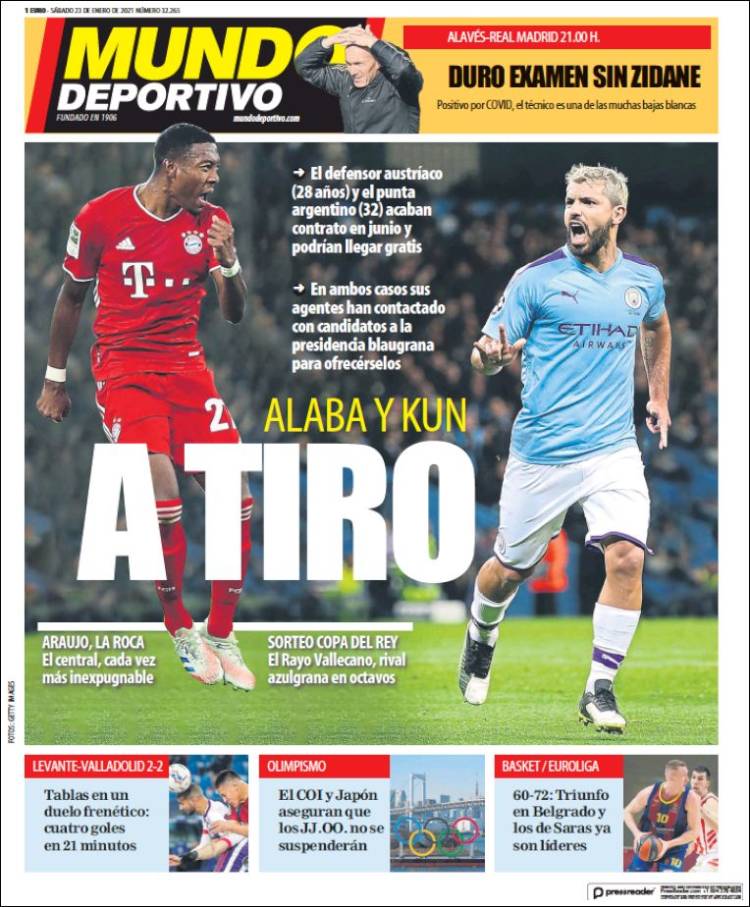 Portada Mundo deportivo