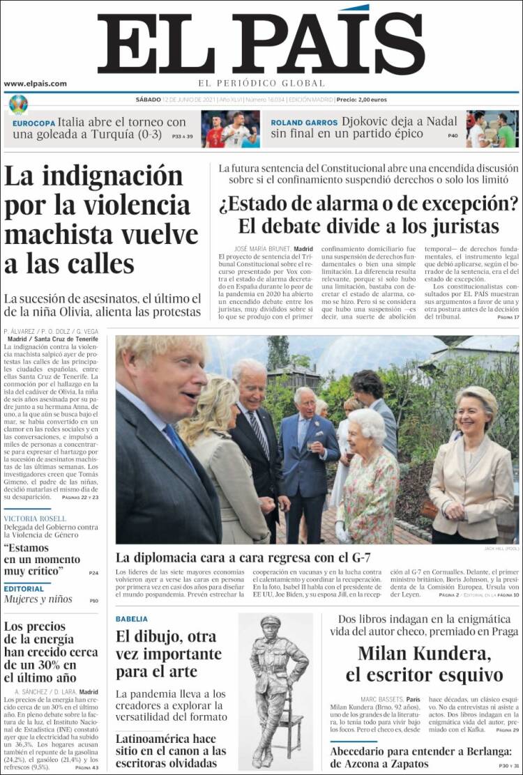 Portada EL PAIS