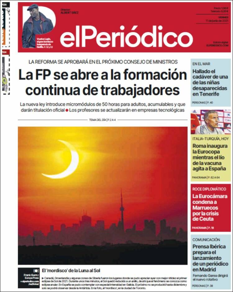 Portada El Periodico
