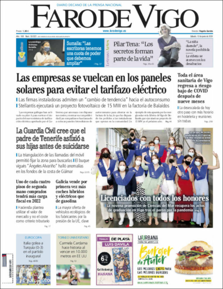 Portada Faro de Vigo