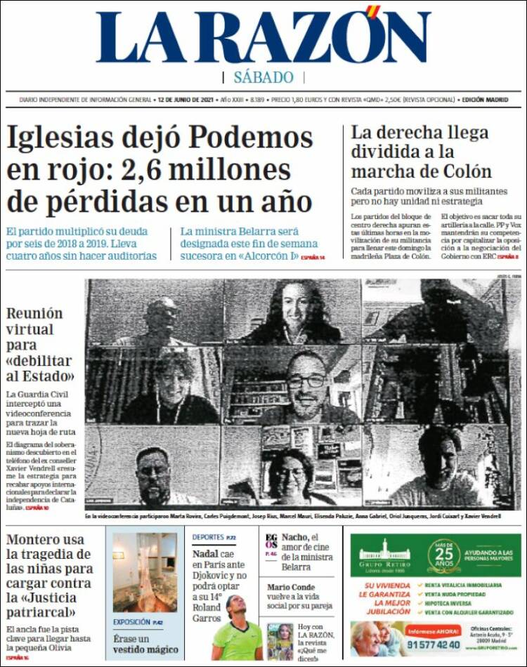 Portada La Razon