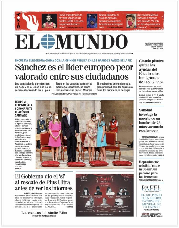 Portada EL MUNDO
