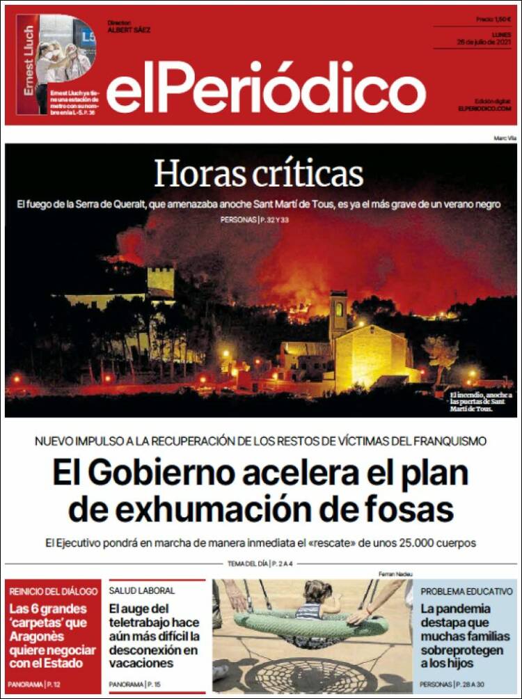 Portada El Periodico