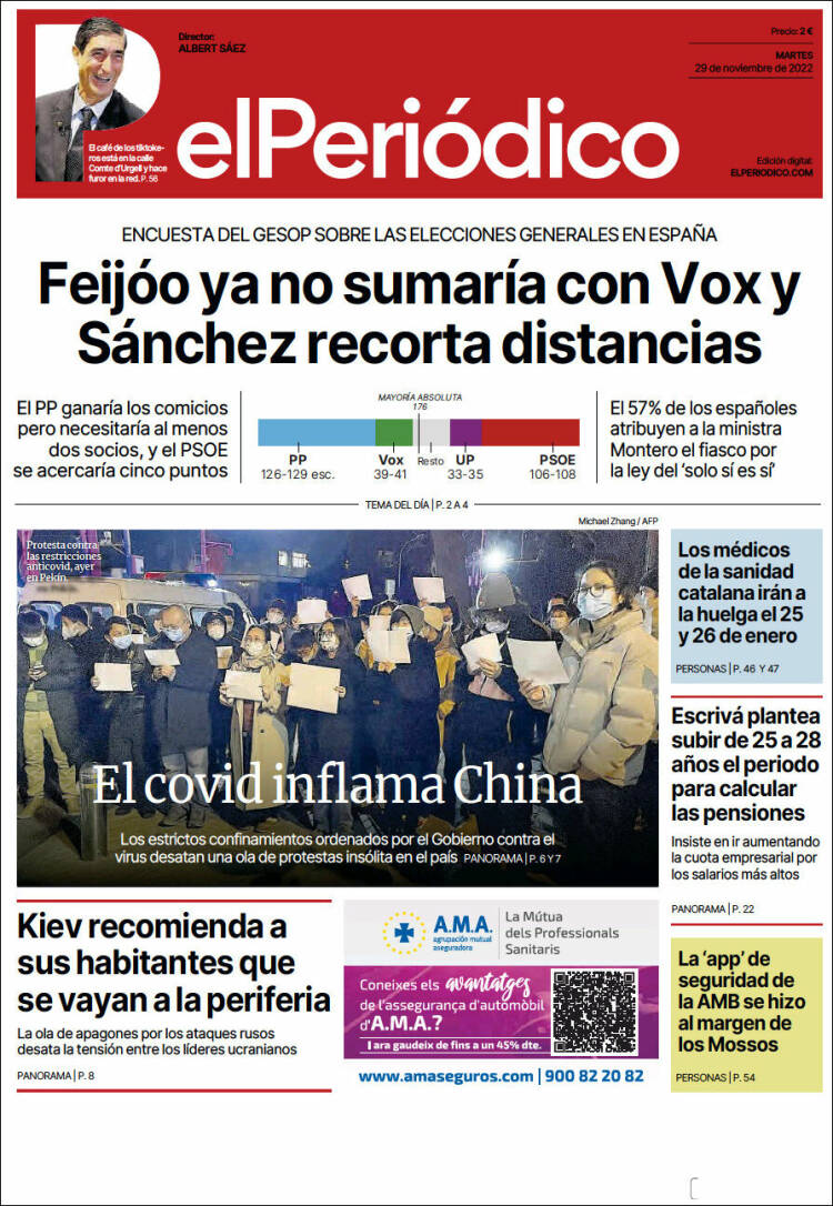 Portada El Periodico