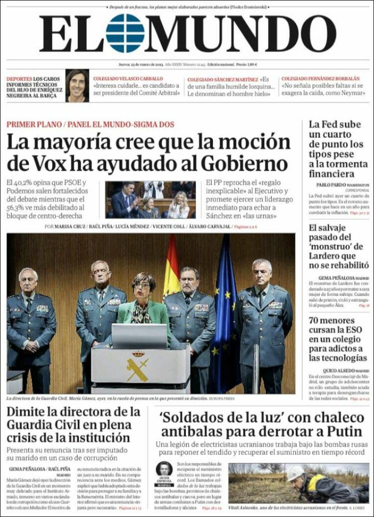 Portada EL MUNDO