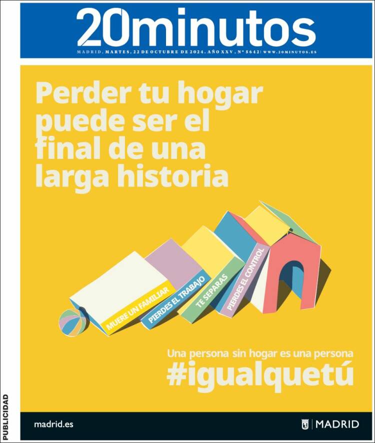 Portada 20 minutos