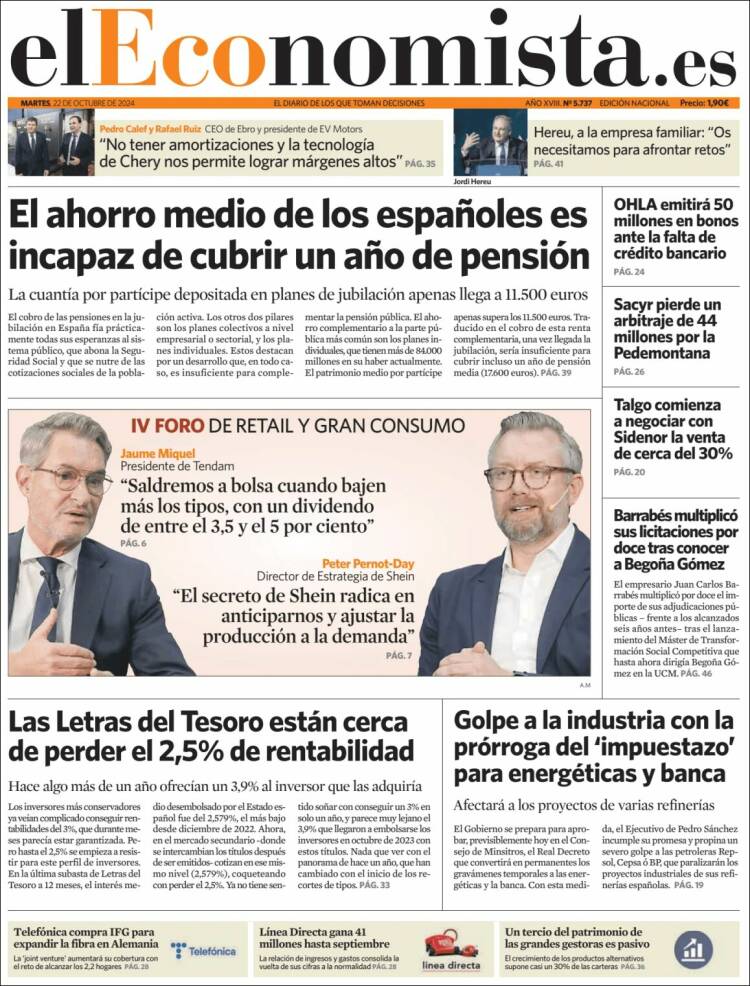 Portada El Economista