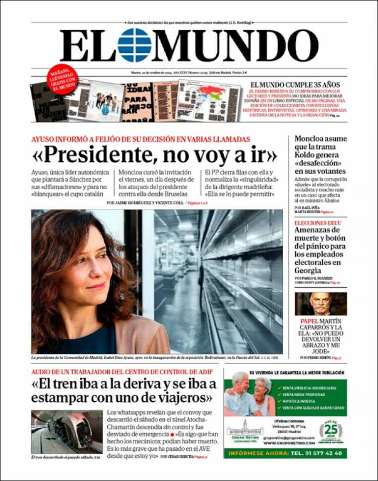 Portada EL MUNDO