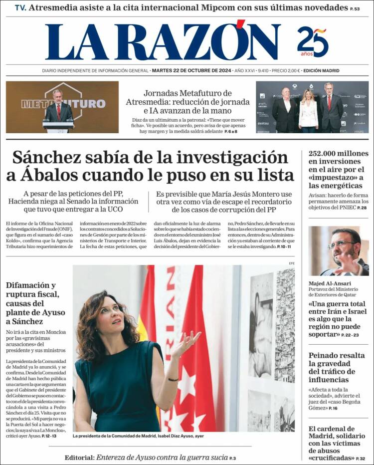 Portada La Razon