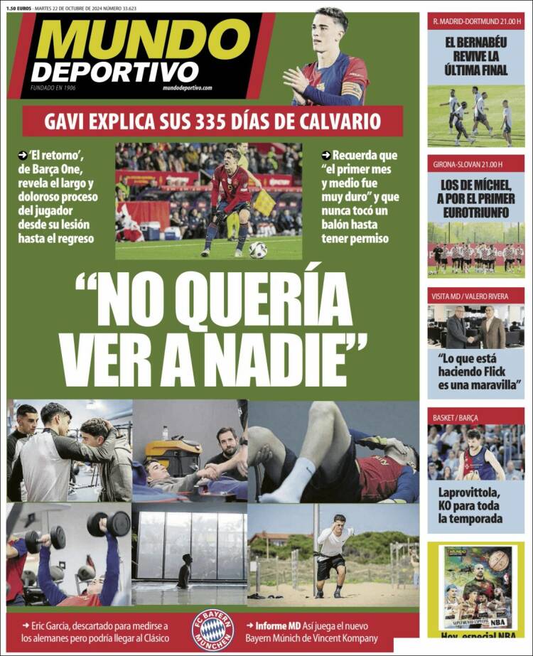 Portada Mundo deportivo