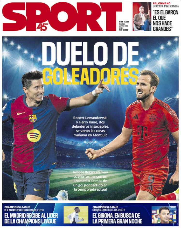 Portada Sport