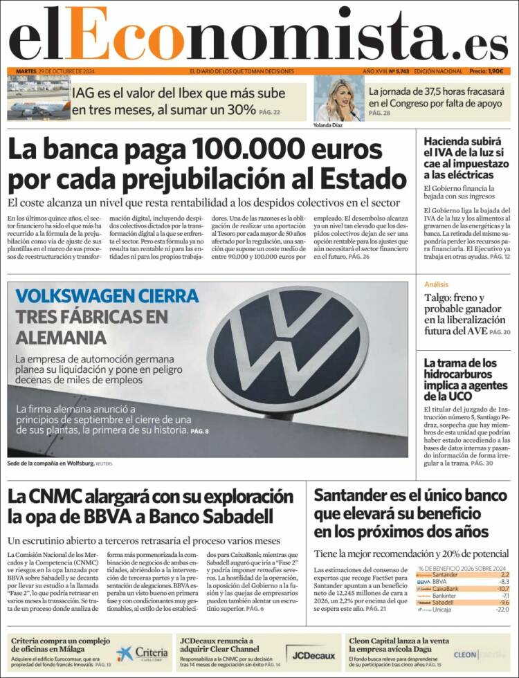 Portada El Economista