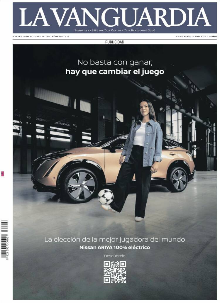 Portada La Vanguardia