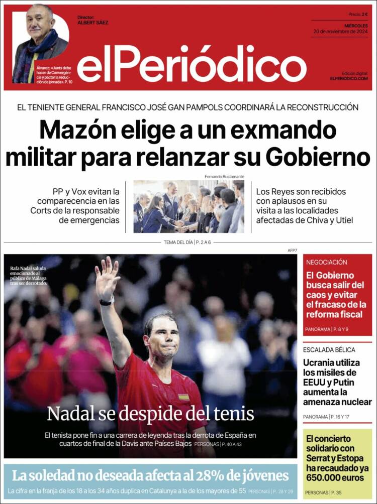 Portada El Periodico