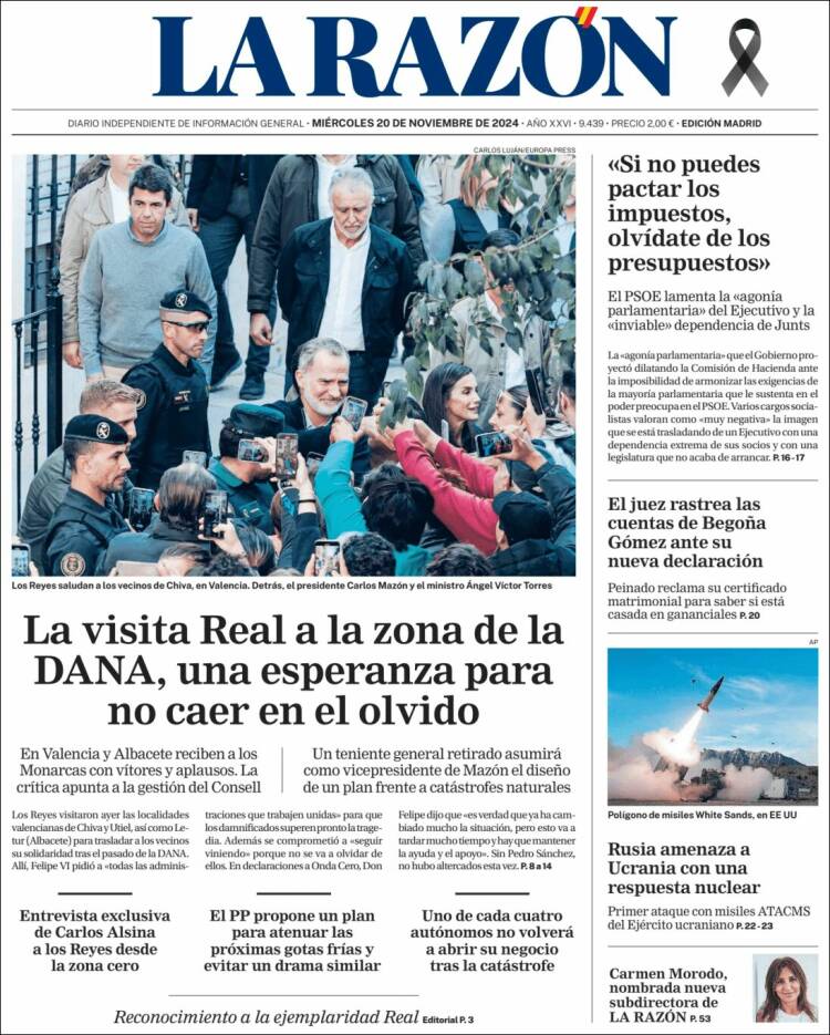 Portada La Razon