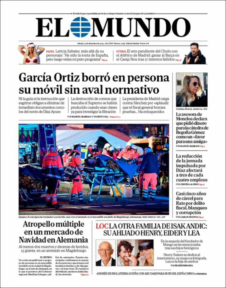 Portada EL MUNDO