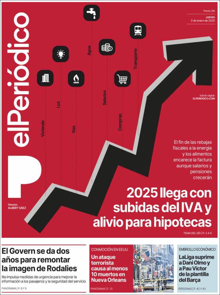 Portada El Periodico