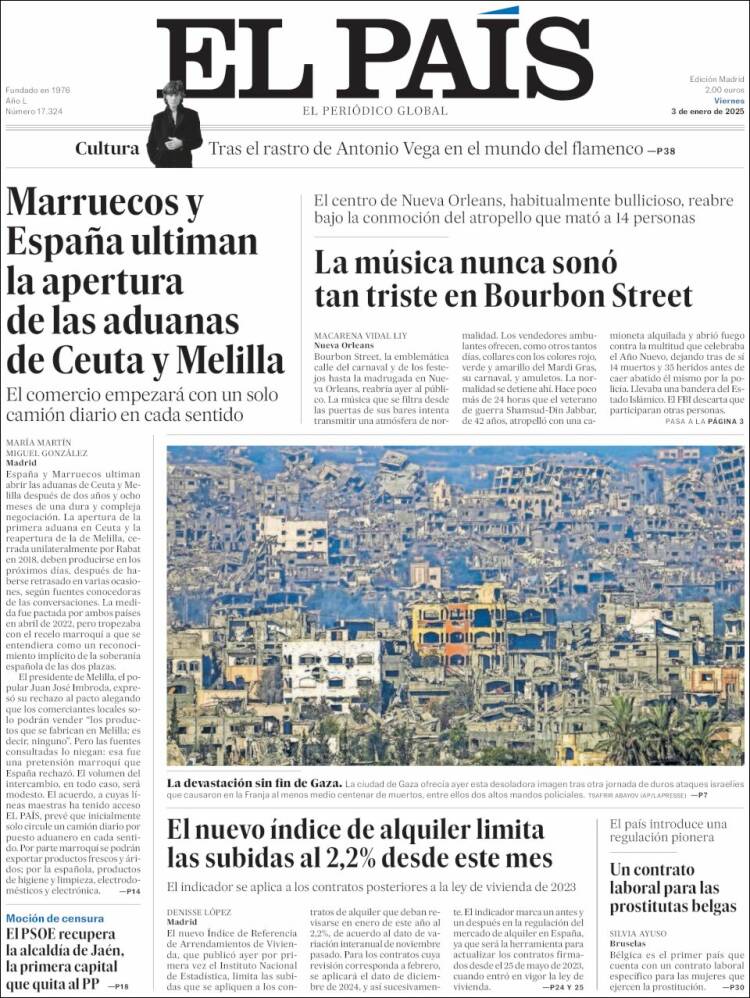 Portada EL PAIS