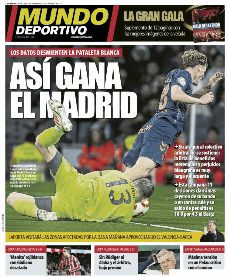 Portada Mundo deportivo