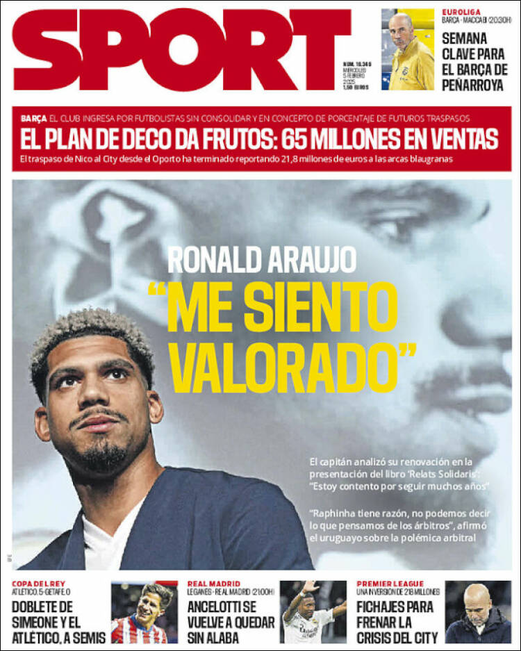 Portada Sport