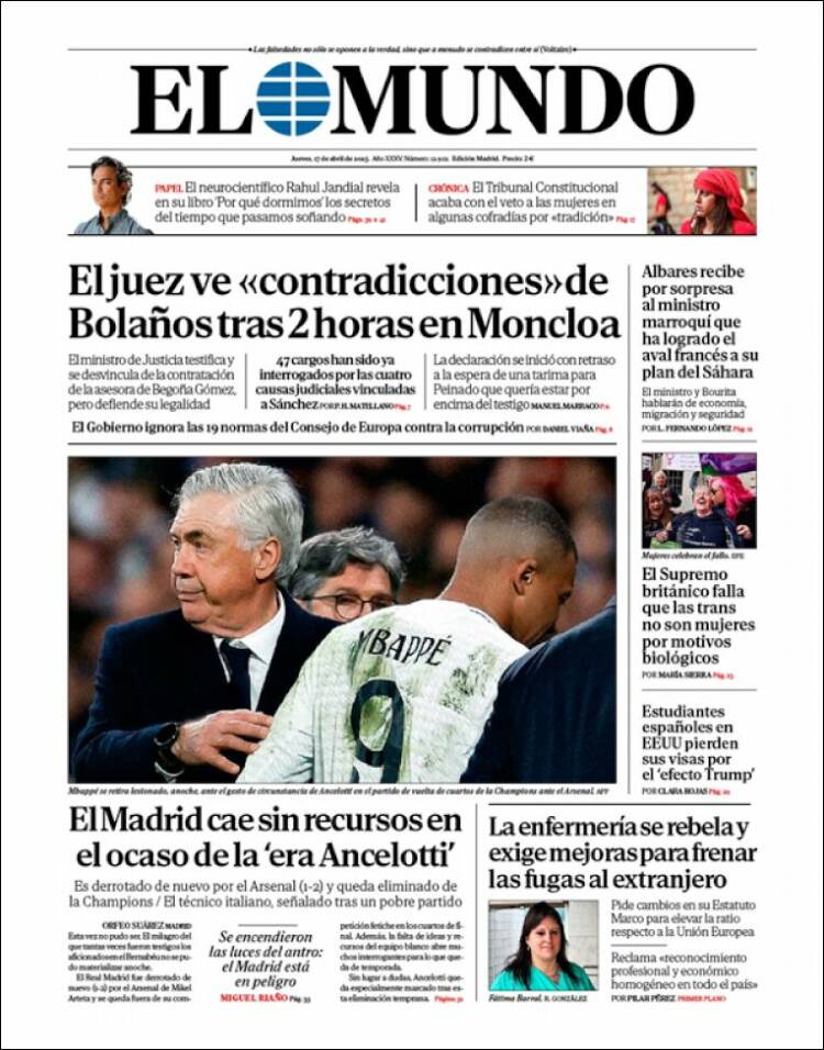 Portada EL MUNDO