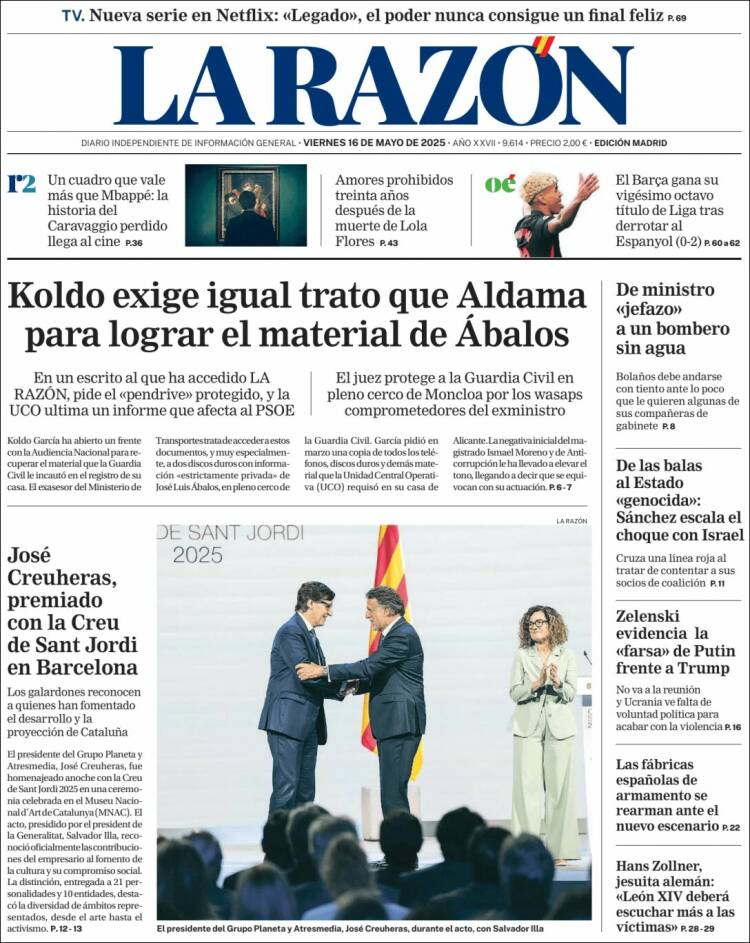 Portada La Razon