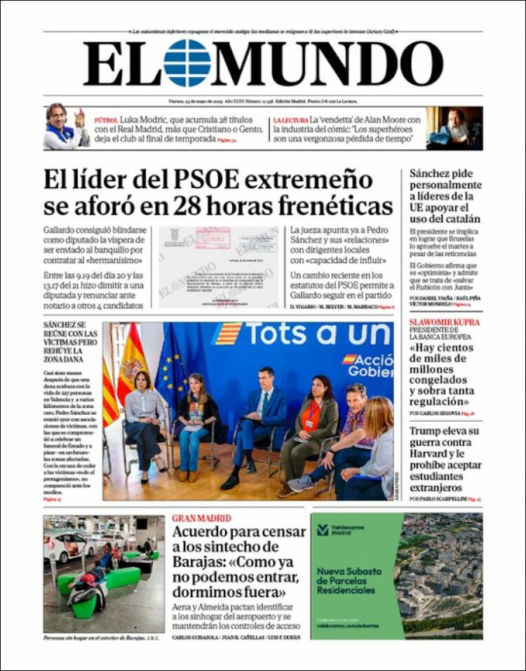 Portada EL MUNDO