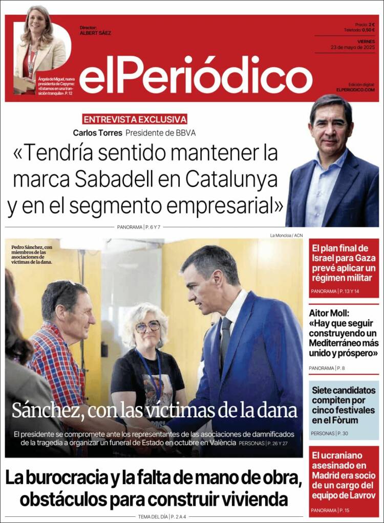 Portada El Periodico