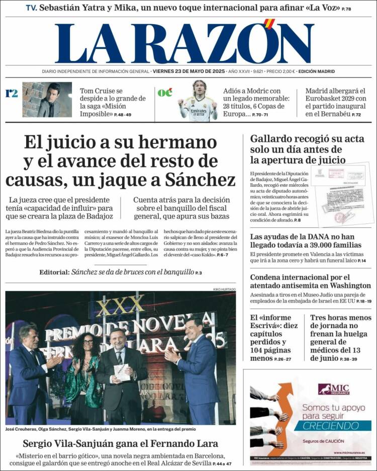 Portada La Razon