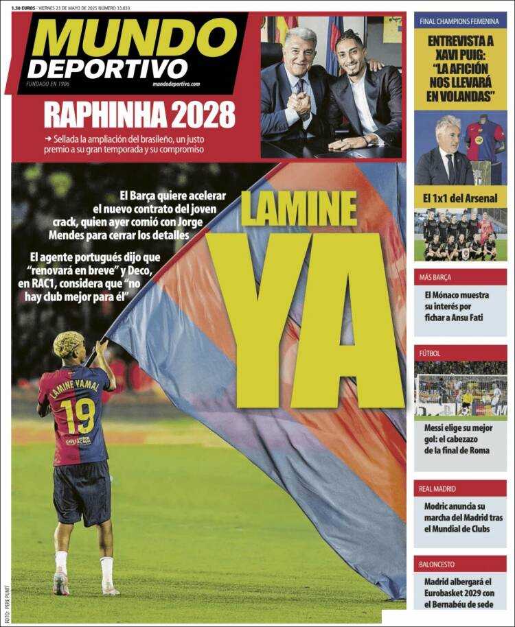 Portada Mundo deportivo