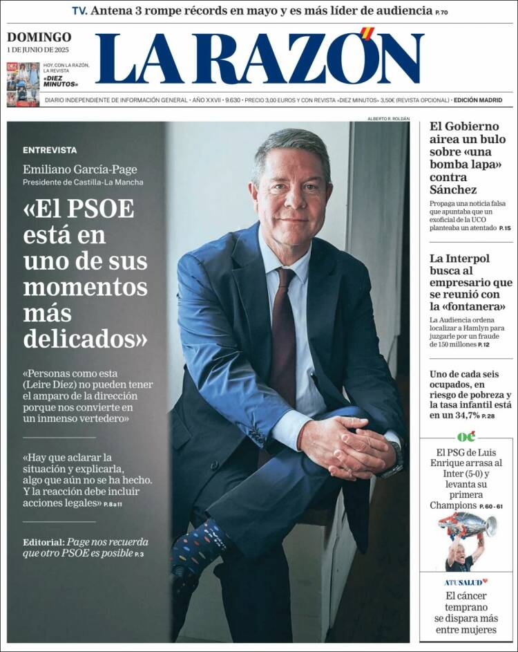 Portada La Razon
