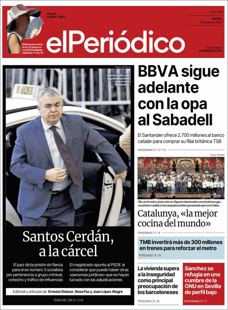 Portada El Periodico