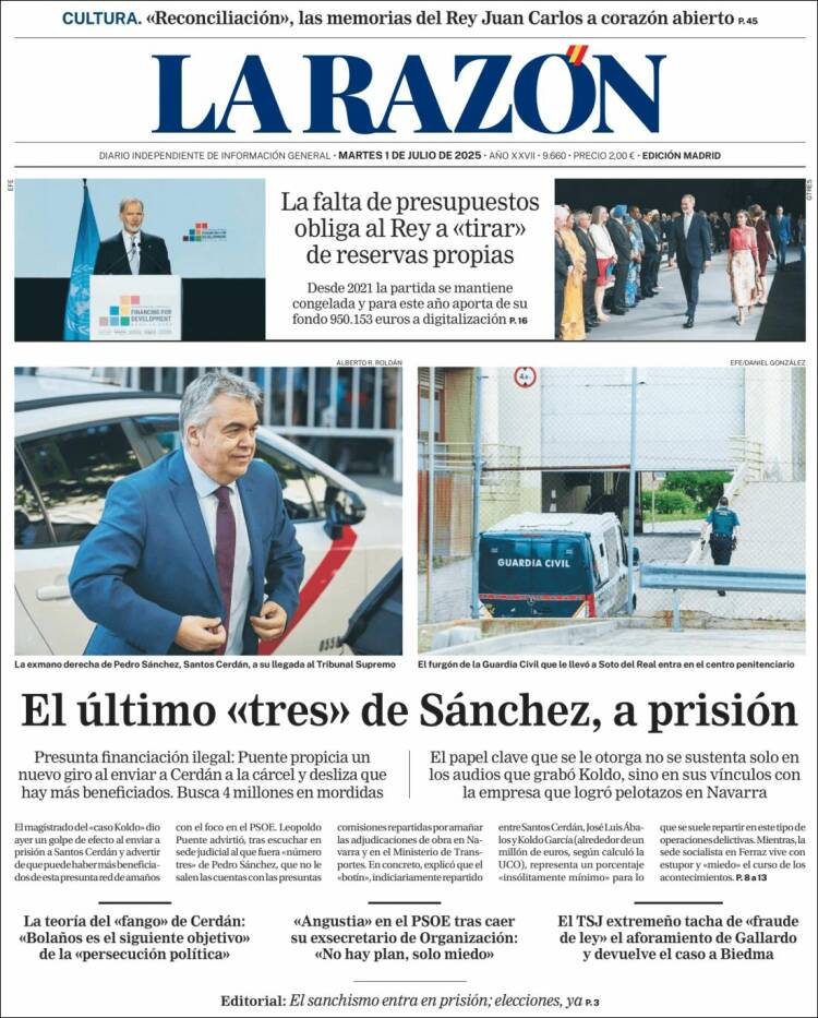 Portada La Razon