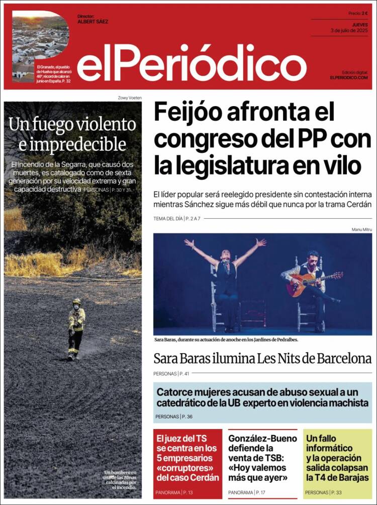 Portada El Periodico