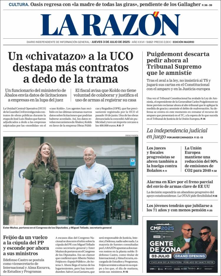 Portada La Razon
