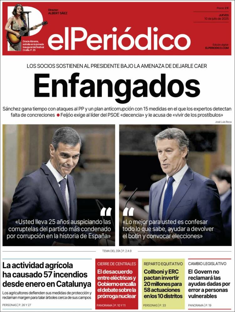 Portada El Periodico