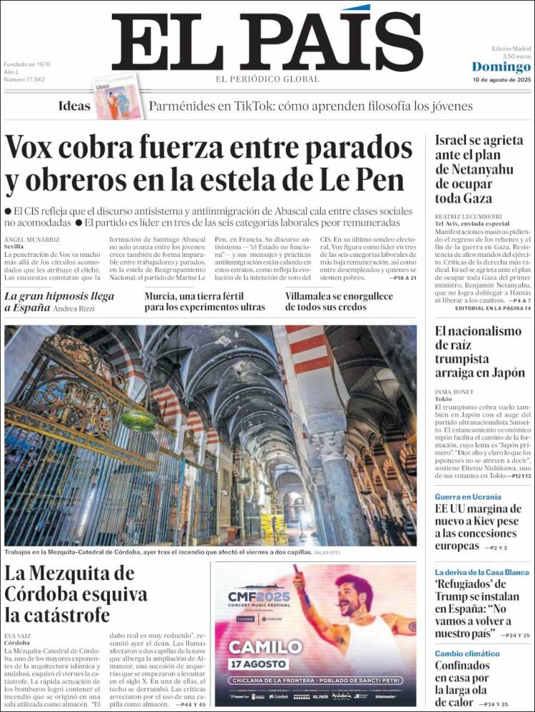 Portada EL PAIS