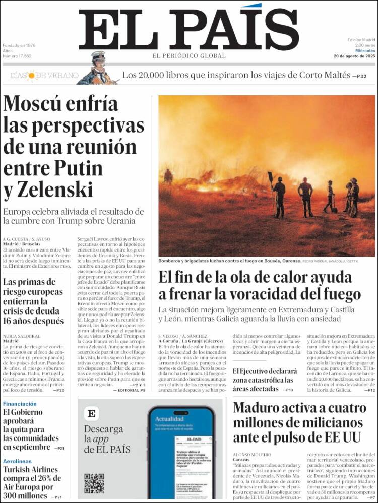 Portada EL PAIS