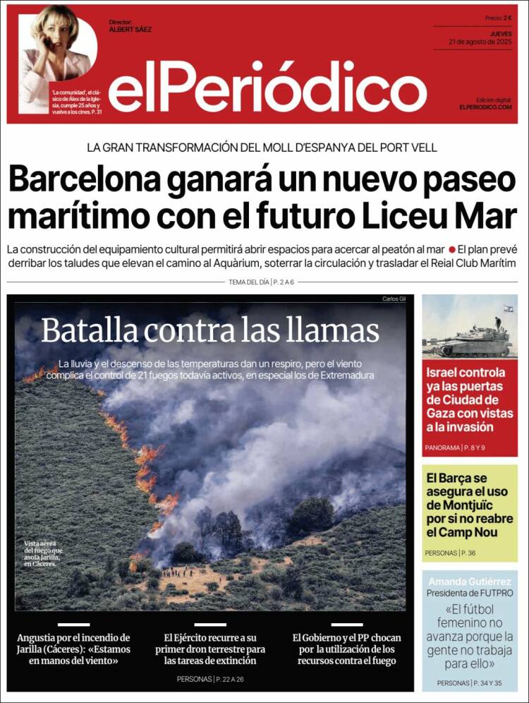 Portada El Periodico