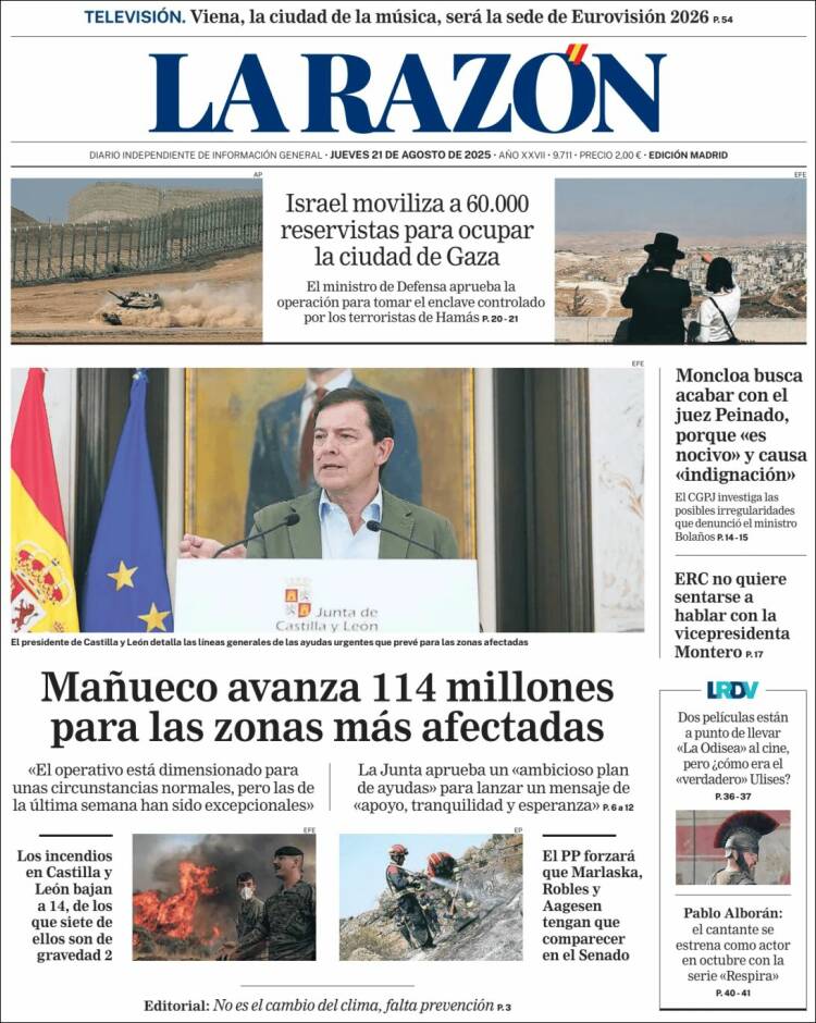 Portada La Razon