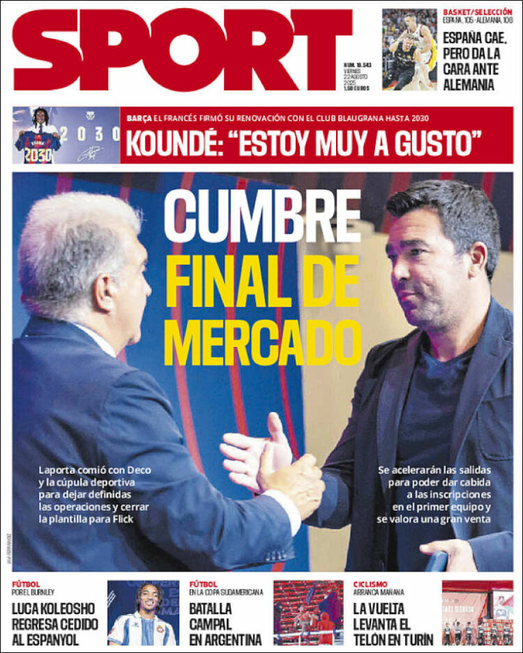 Portada Sport