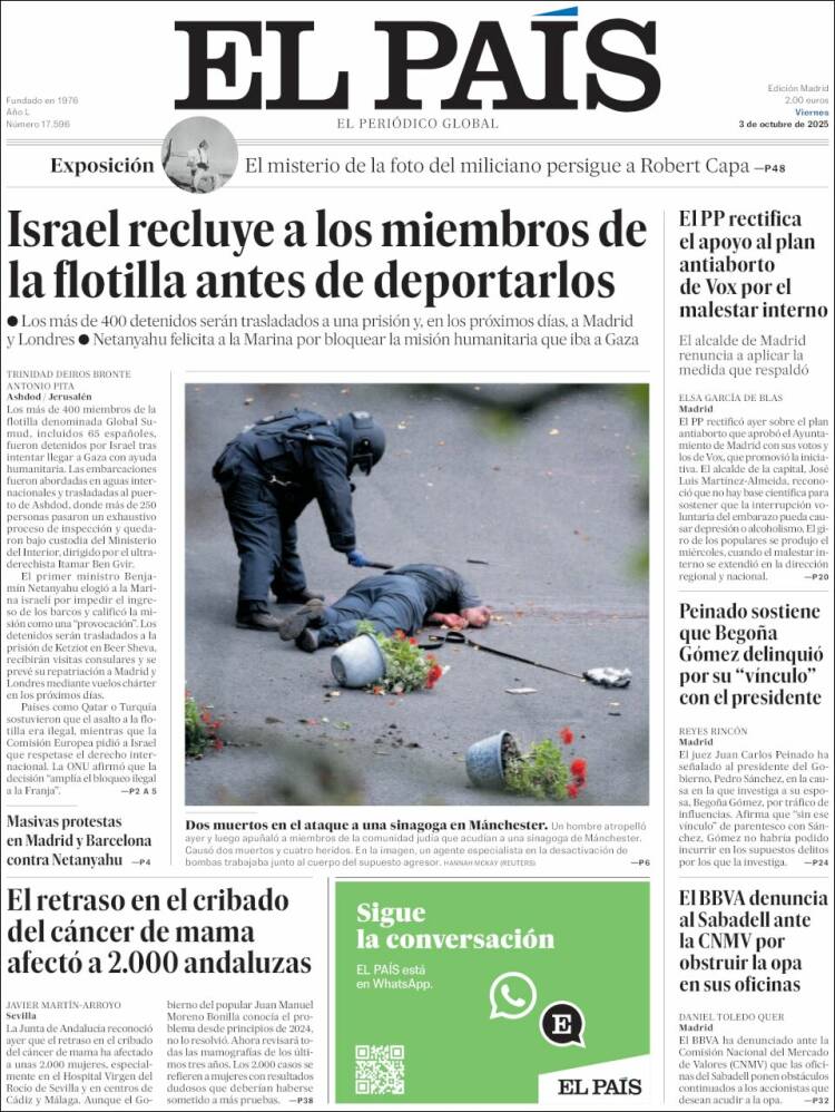 Portada EL PAIS