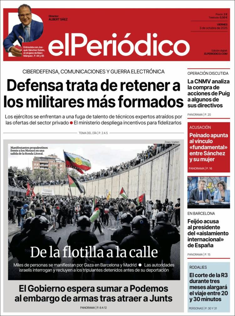 Portada El Periodico