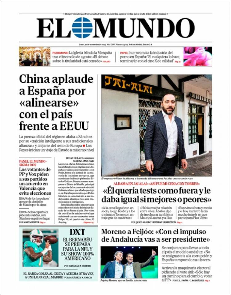 Portada EL MUNDO