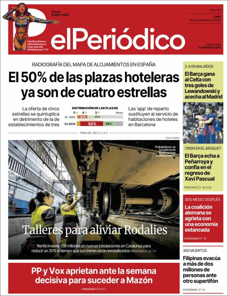 Portada El Periodico