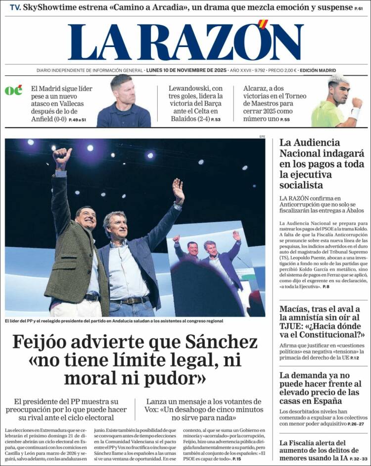 Portada La Razon