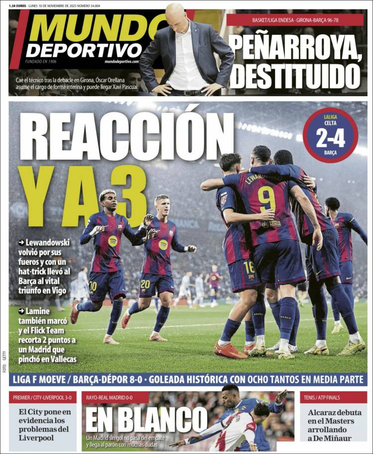 Portada Mundo deportivo